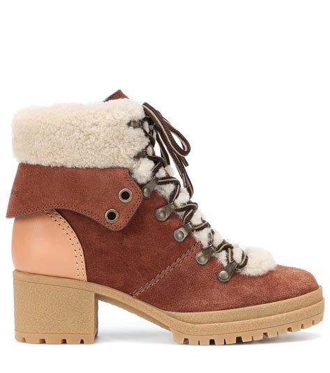 see by chloe brown boots|see by CHLOE. eileen boots.